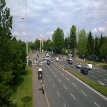 Milano şehrine kuzey girişi